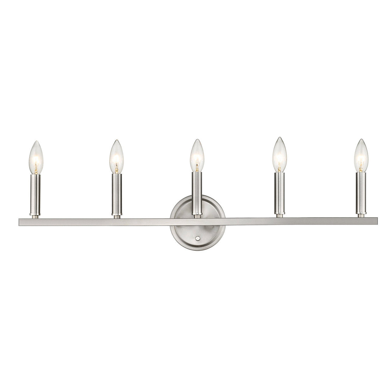 Acclaim Lighting Sawyer 5-Light Satin Nickel Vanity in Satin Nickel IN41156SN