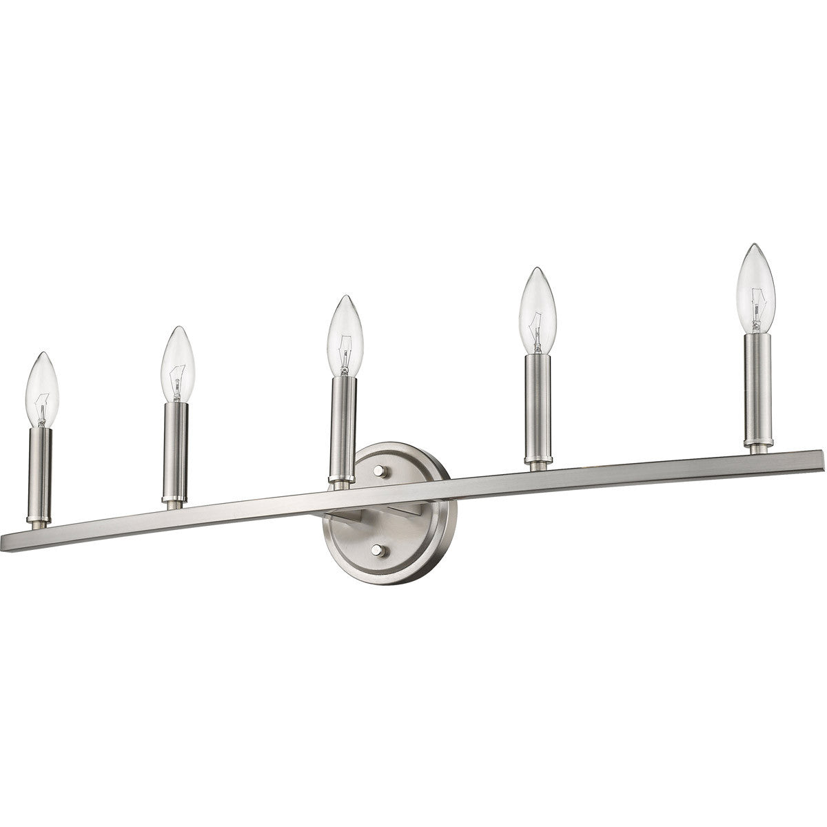 Acclaim Lighting Sawyer 5-Light Satin Nickel Vanity in Satin Nickel IN41156SN