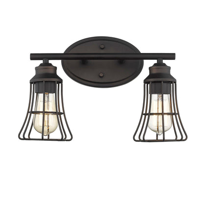 Acclaim Lighting Piers 2-Light Oil-Rubbed Bronze Vanity in Oil-Rubbed Bronze IN41281ORB