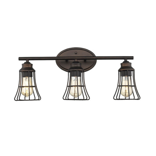 Acclaim Lighting Piers 3-Light Oil-Rubbed Bronze Vanity in Oil-Rubbed Bronze IN41282ORB