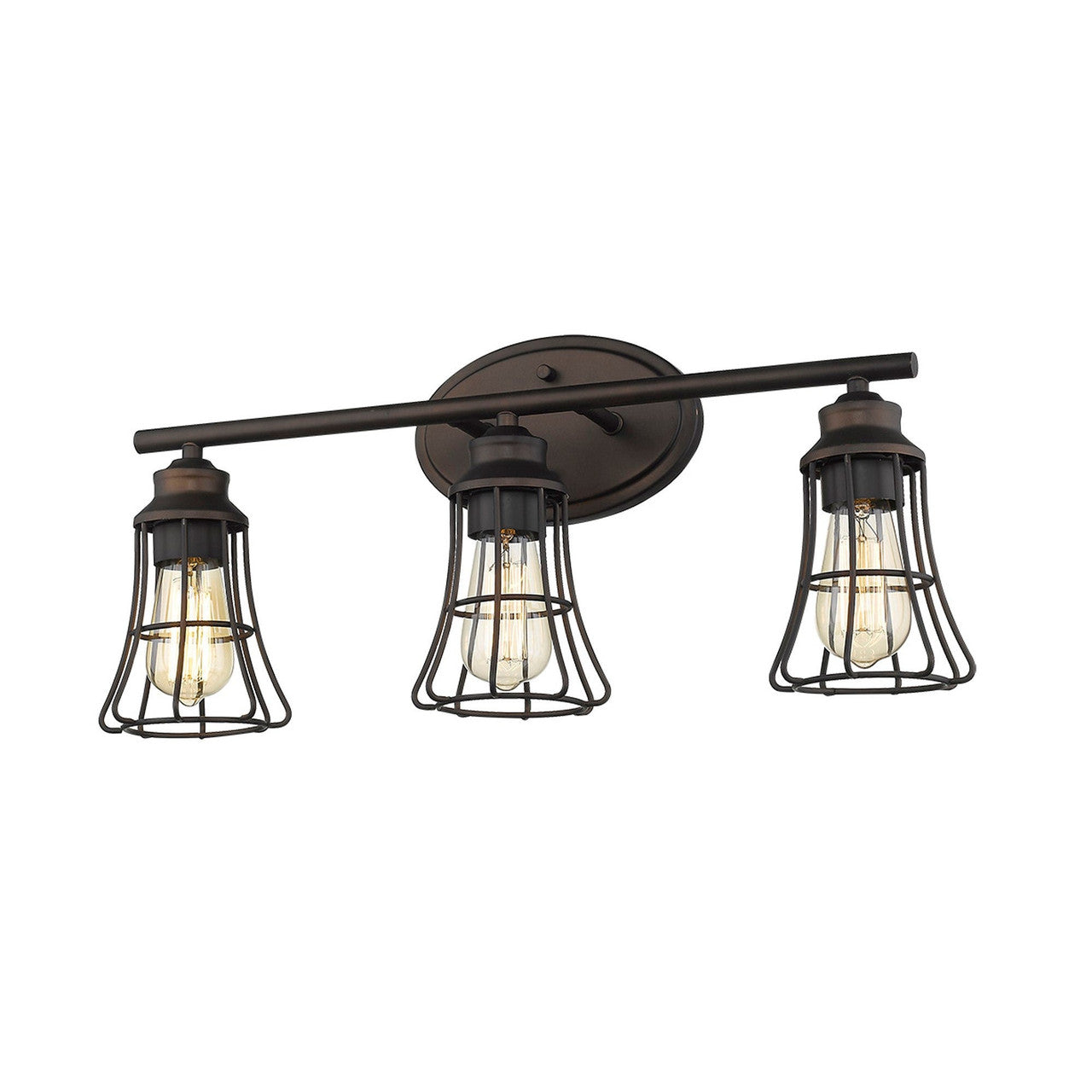 Acclaim Lighting Piers 3-Light Oil-Rubbed Bronze Vanity in Oil-Rubbed Bronze IN41282ORB