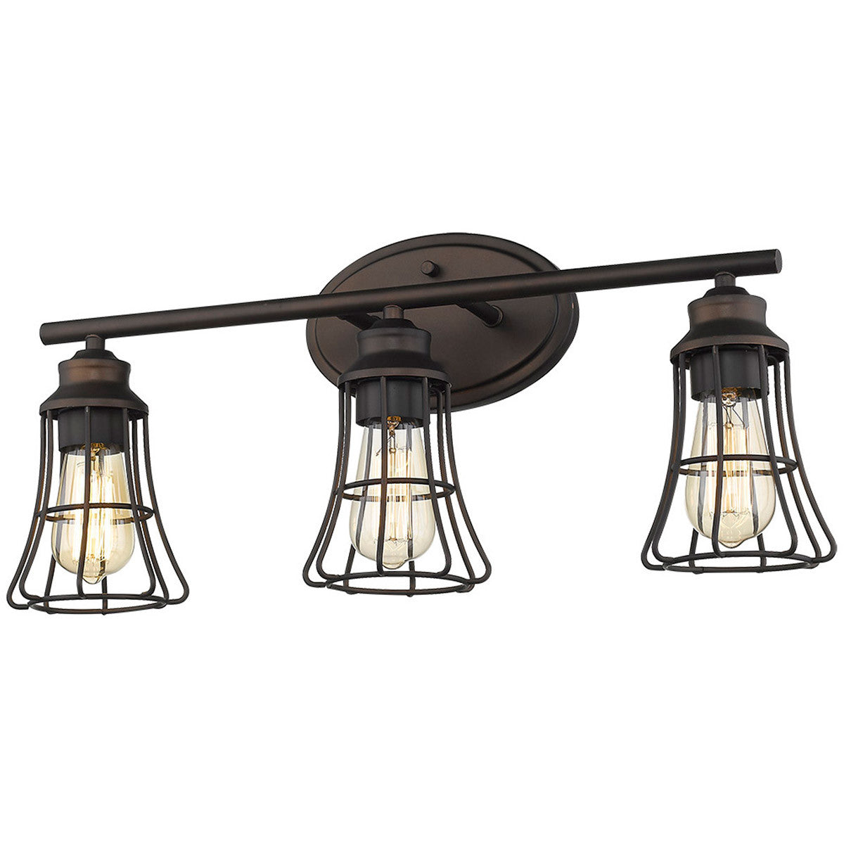 Acclaim Lighting Piers 3-Light Oil-Rubbed Bronze Vanity in Oil-Rubbed Bronze IN41282ORB