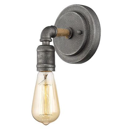 Acclaim Lighting Grayson 1-Light Antique Gray Sconce in Antique Gray IN41323AGY