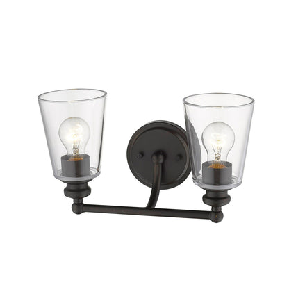 Acclaim Lighting Ceil 2-Light Oil-Rubbed Bronze Vanity in Oil-Rubbed Bronze IN41401ORB