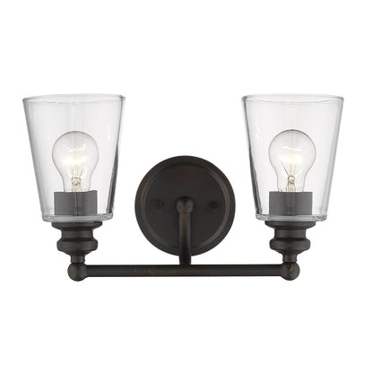 Acclaim Lighting Ceil 2-Light Oil-Rubbed Bronze Vanity in Oil-Rubbed Bronze IN41401ORB