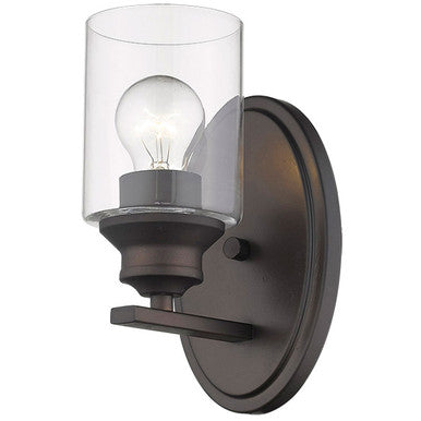 Acclaim Lighting Gemma 1-Light Oil-Rubbed Bronze Sconce in Oil-Rubbed Bronze IN41450ORB