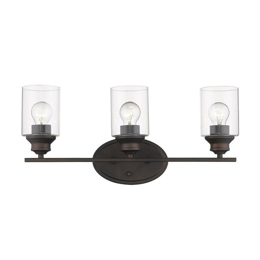 Acclaim Lighting Gemma 3-Light Oil-Rubbed Bronze Vanity in Oil-Rubbed Bronze IN41452ORB