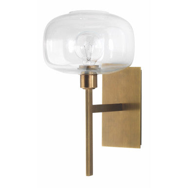 Jamie Young Scando Mod Sconce in Antique Brass 4SCAN-SCAB