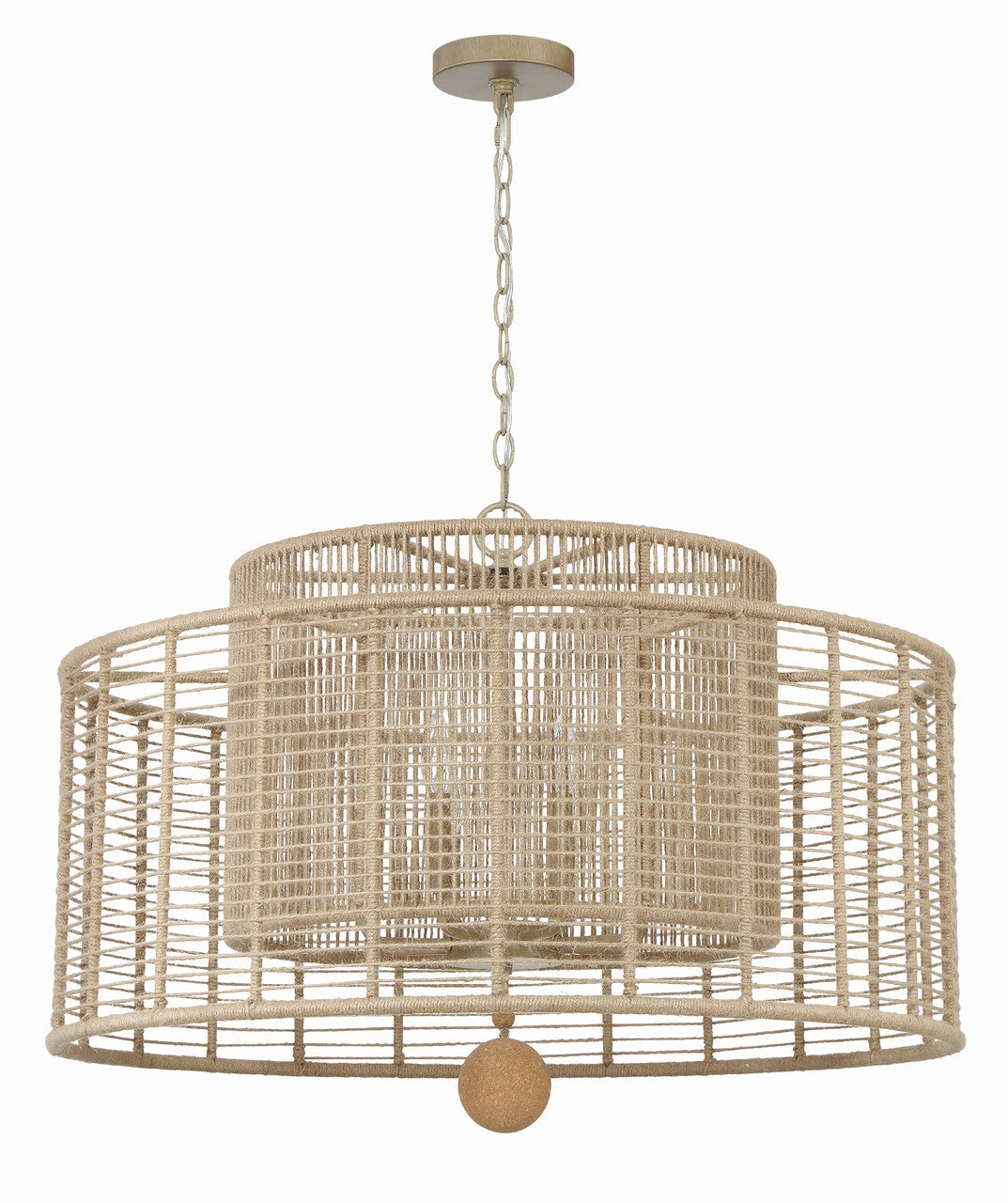 Crystorama Jayna 8 Light Burnished Silver Chandelier JAY-A5006-BS