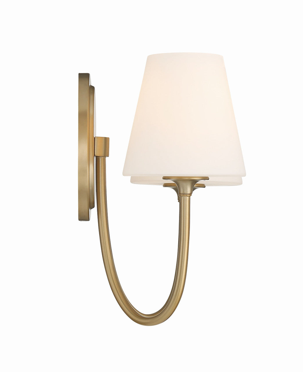 Crystorama Juno 2 Light Vibrant Gold Wall Mount JUN-10322-VG