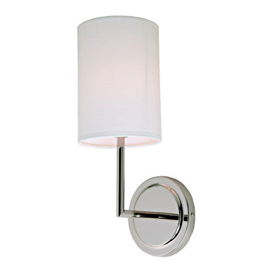 JVI Designs Elliot One Light Wall Sconce in Polished Nickel 1270-15