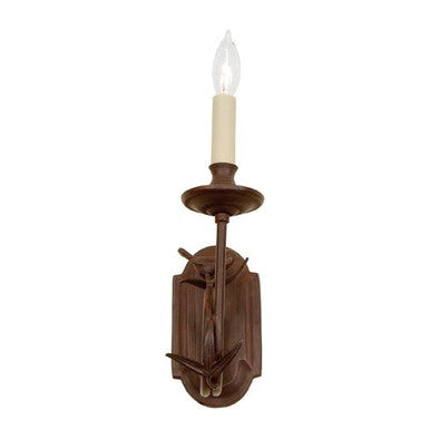 JVI Designs Right Facing Bird Sconce in Rust 246-22