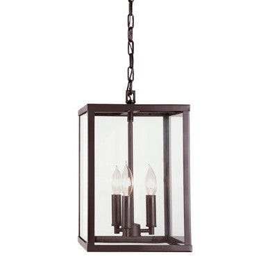 JVI Designs Three Light Carnegie Pendant in Oil rubbed bronze 3040-08