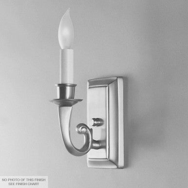 JVI Designs One Light Modern Brass Sconce in Oil rubbed bronze 315-08