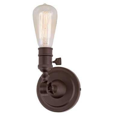 JVI Designs Soho One Light Swivel Wall Sconce in Oil rubbed bronze 1251-08