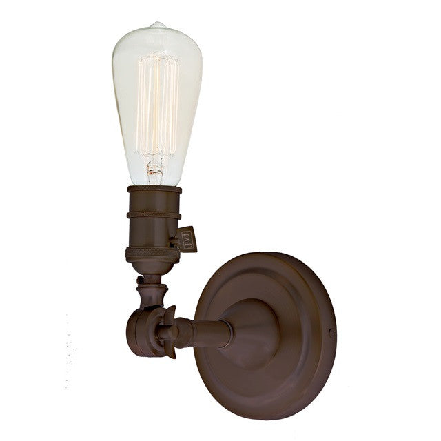 JVI Designs Soho One Light Swivel Wall Sconce in Oil rubbed bronze 1251-08