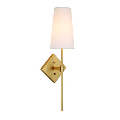 JVI Designs Astor One Light Wall Sconce in Satin Brass 435-10