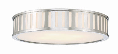 Crystorama Kendal 4 Light Polished Nickel Ceiling Mount KEN-8305-PN