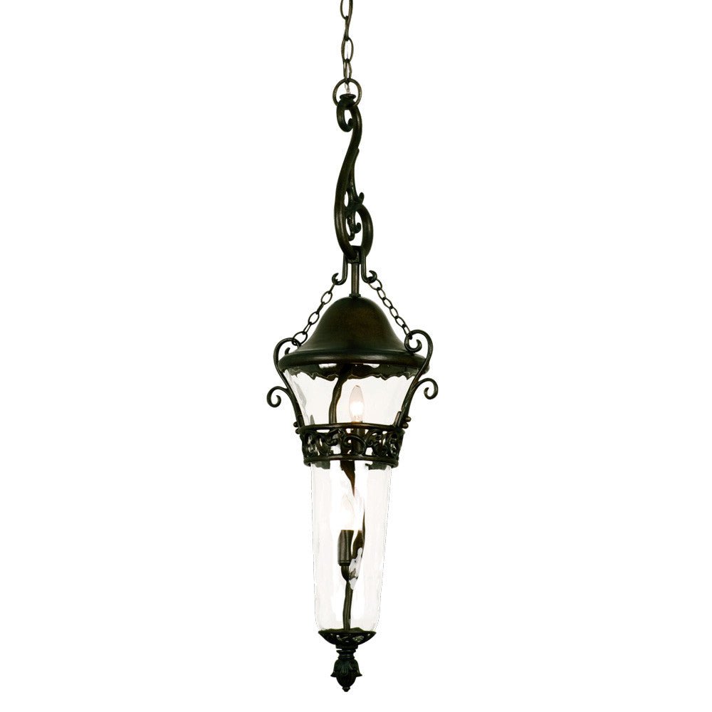 Kalco Anastasia Outdoor 2 Light Medium Hanging Lantern 9417MB