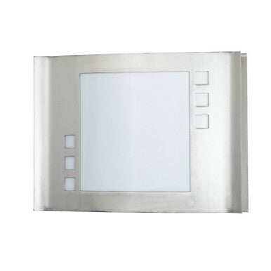 CAL Lighting 18W PLC Wall Lamp Brushed Steel LA-175-BS