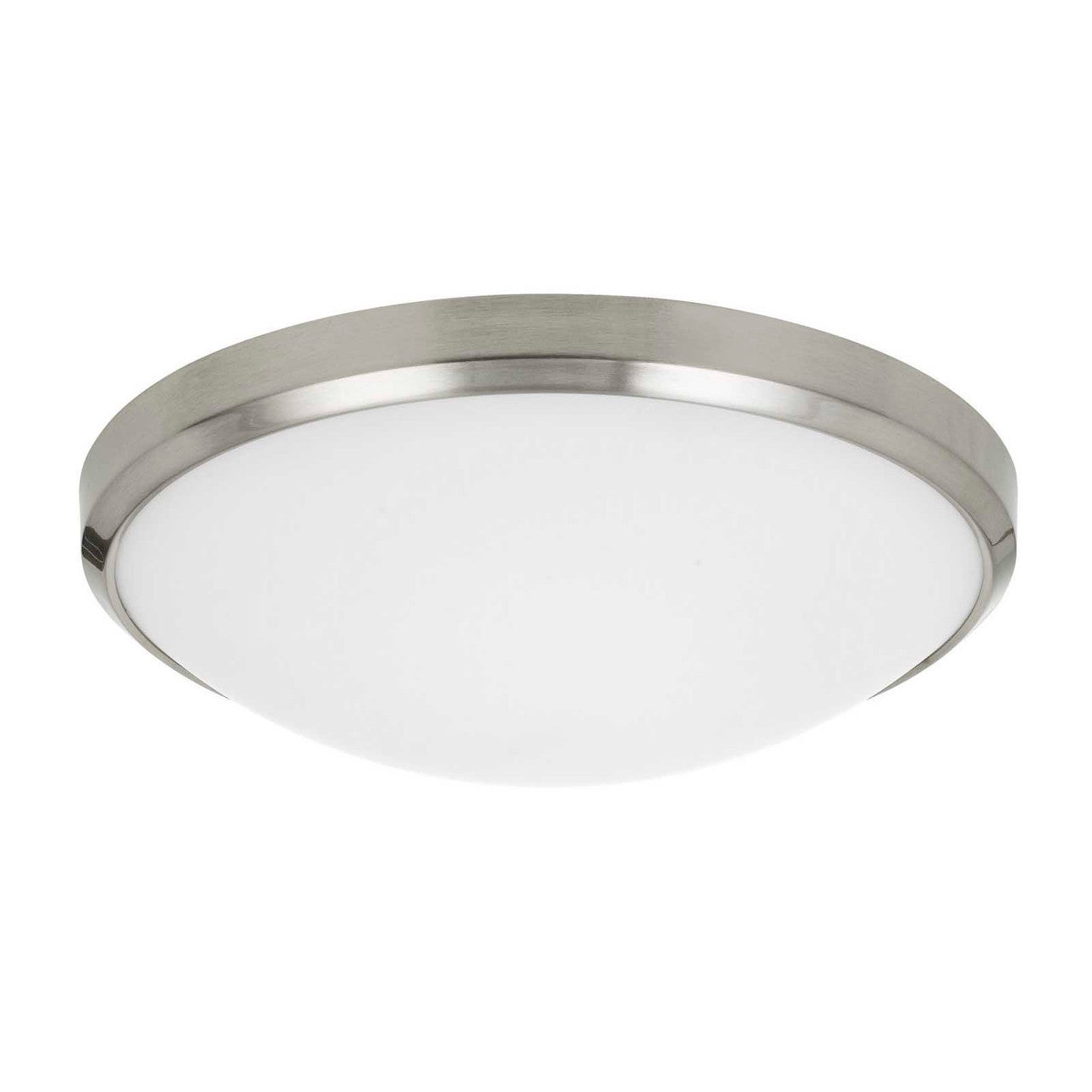 CAL Lighting integrated LED 25W, 2000 Lumen, 80 CRI, Dimmable Ceiling Flush Mount With Glass Diffuser Painted Steel LA-710