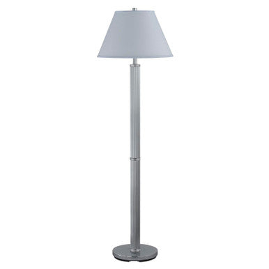 CAL Lighting 100W Metal Floor Lamp W/Push Thru Switch Chrome LA-8003FL-1CH