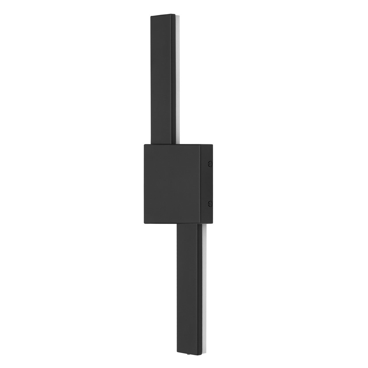 CAL Lighting Jaca LED twin backlit wall sconce Black Iron LA-8031