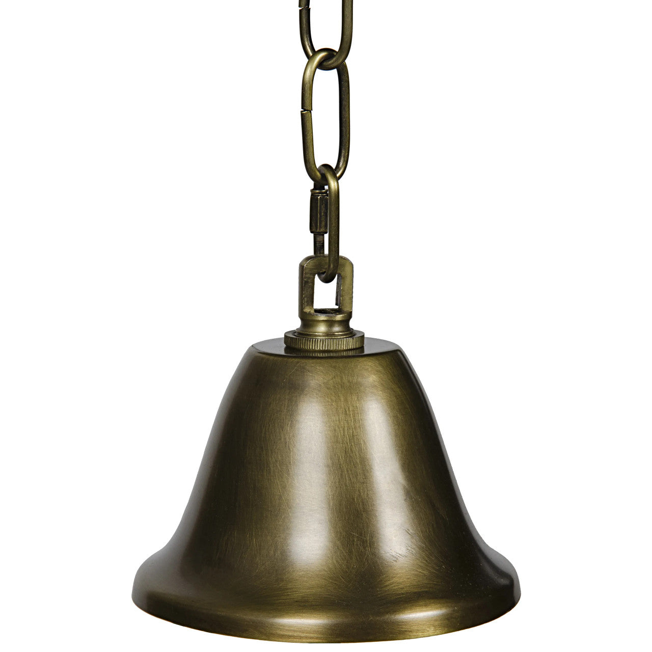 Noir Eleonore Pendant in Brass LAMP505MB