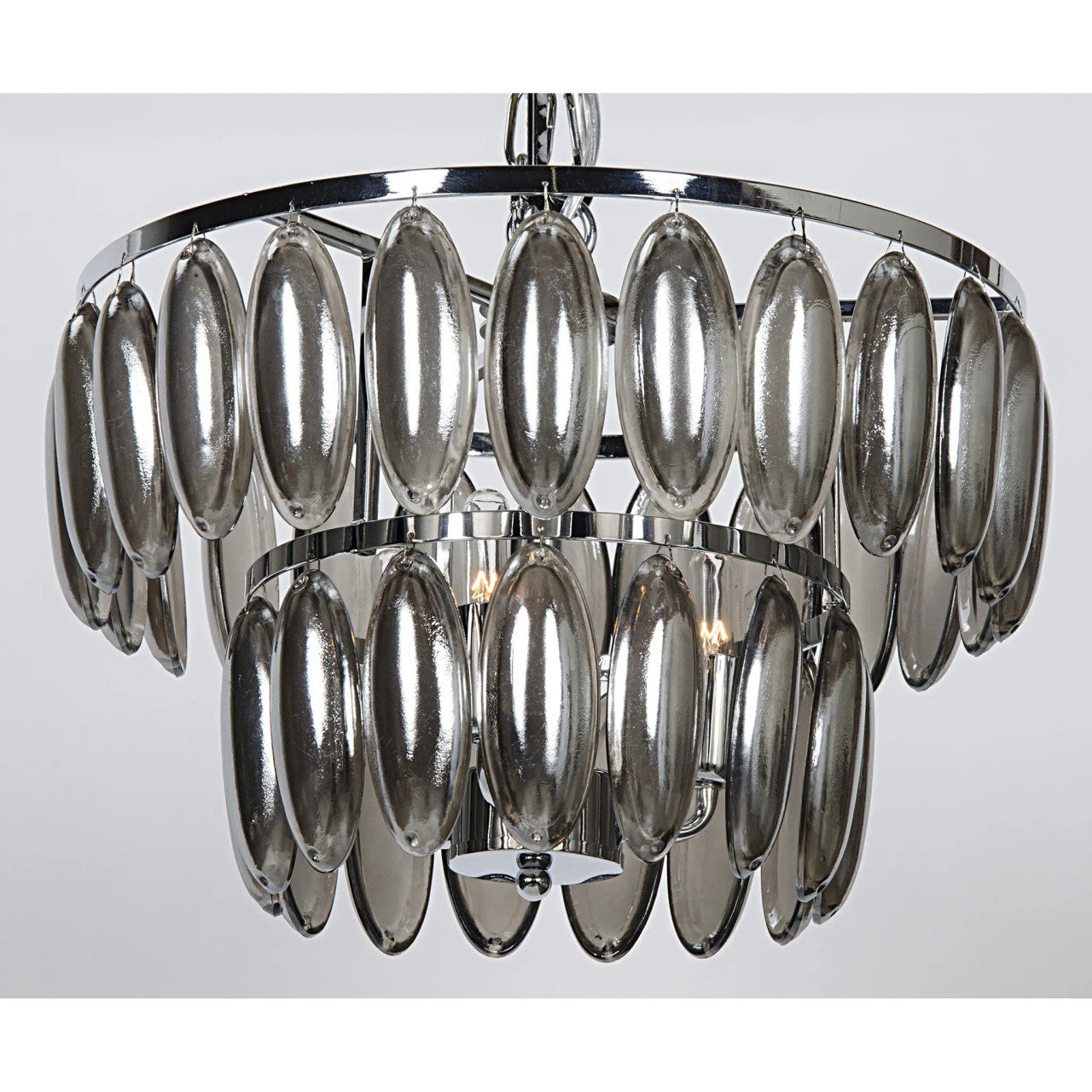 Noir Lolita Chandelier in Chrome LAMP577CR-S