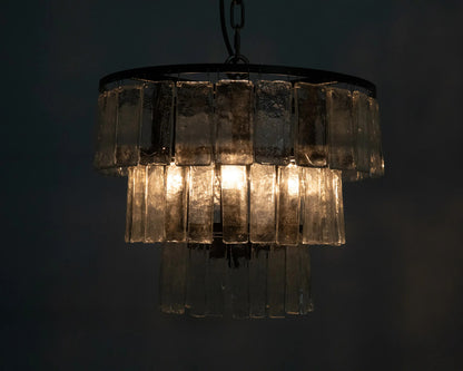 Noir Carnegie Chandelier in As Is LAMP684S