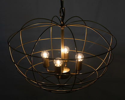 Noir Mo Pendant in Antique Brass LAMP702MB