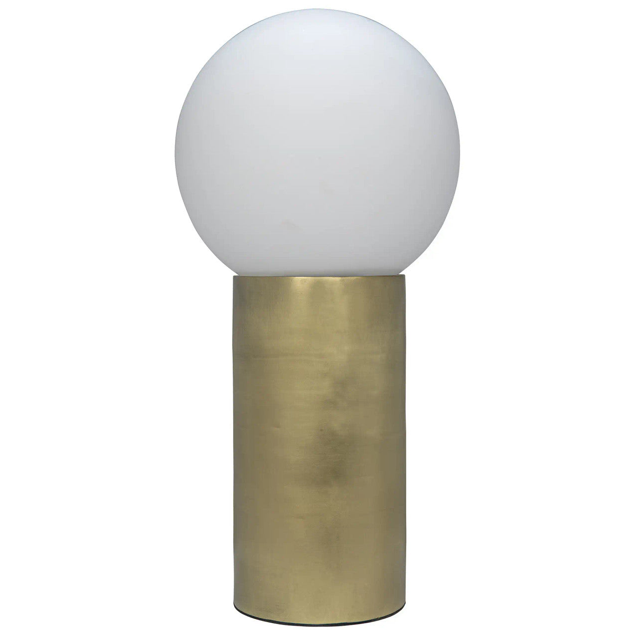 Noir New Luna Lamp in Antique Brass LAMP726MB