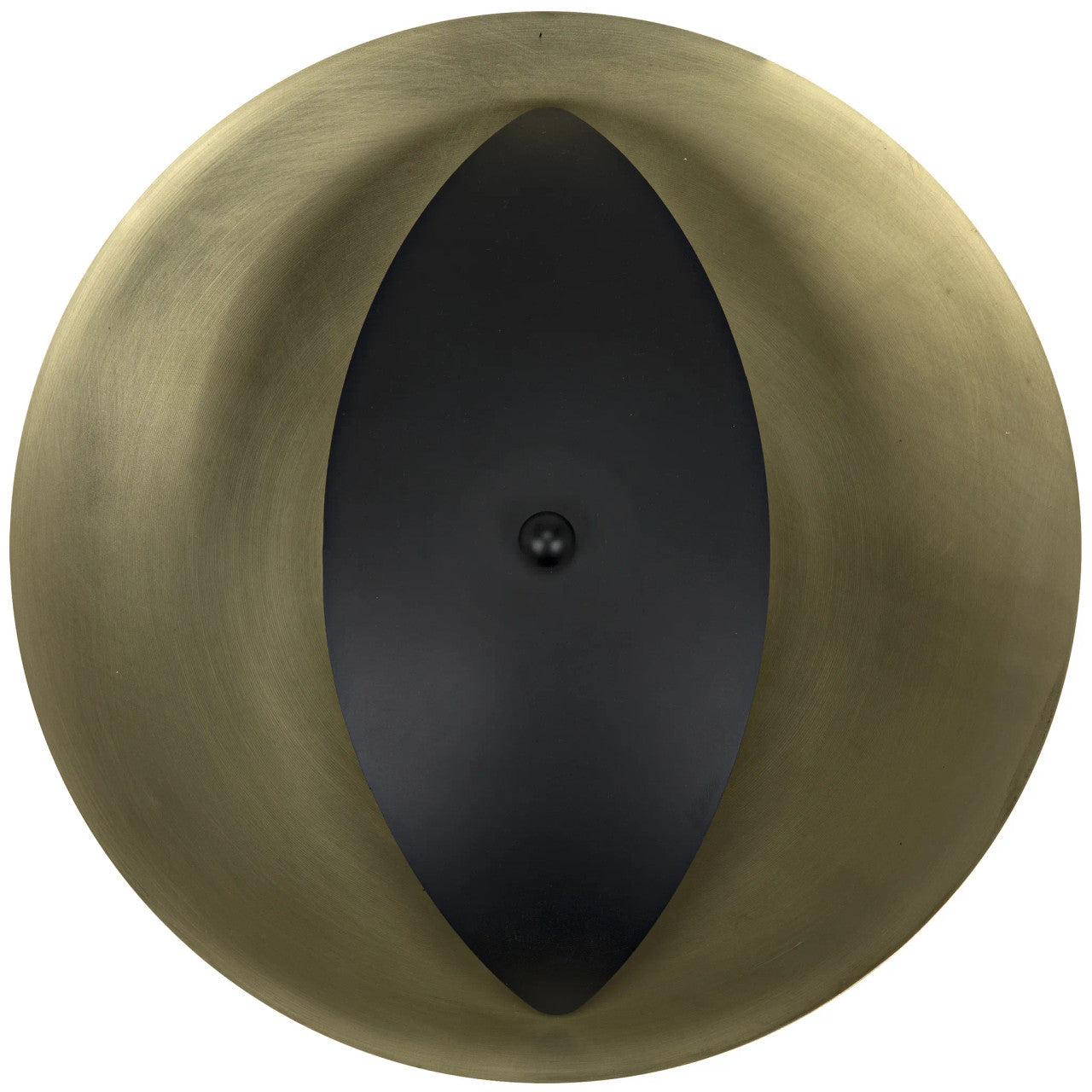 Noir Bengal Sconce in Brass LAMP745MB