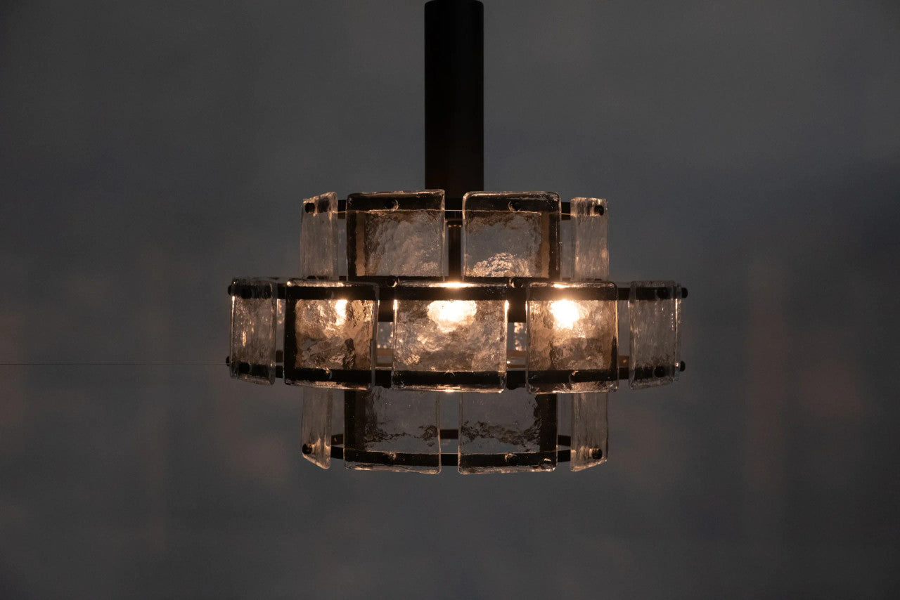 Noir Bergdorf Pendant in Matte Black LAMP768MTB