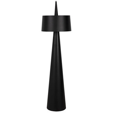 Noir Moray Floor Lamp in Matte Black LAMP773MTB