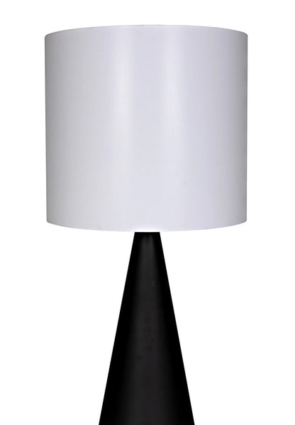 Noir Mordred Floor Lamp in Matte Black LAMP786MTBSH