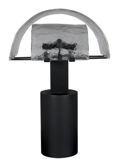 Noir Shiitake Lamp in Matte Black LAMP792