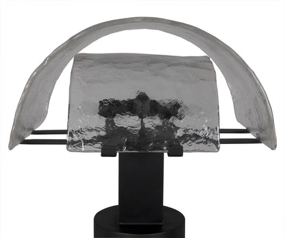 Noir Shiitake Lamp in Matte Black LAMP792