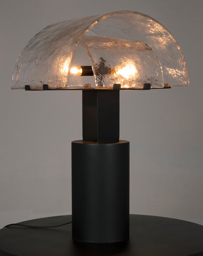 Noir Shiitake Lamp in Matte Black LAMP792