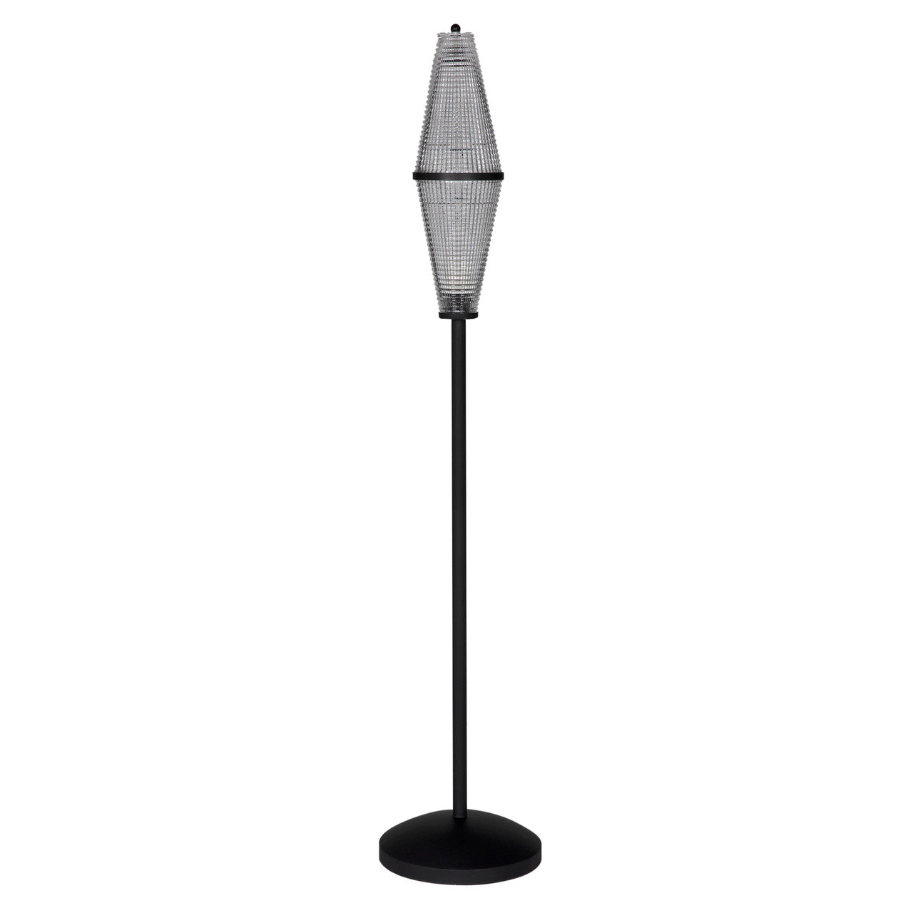 Noir Petra Floor Lamp in Matte Black LAMP795MTB