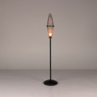 Noir Petra Floor Lamp in Matte Black LAMP795MTB