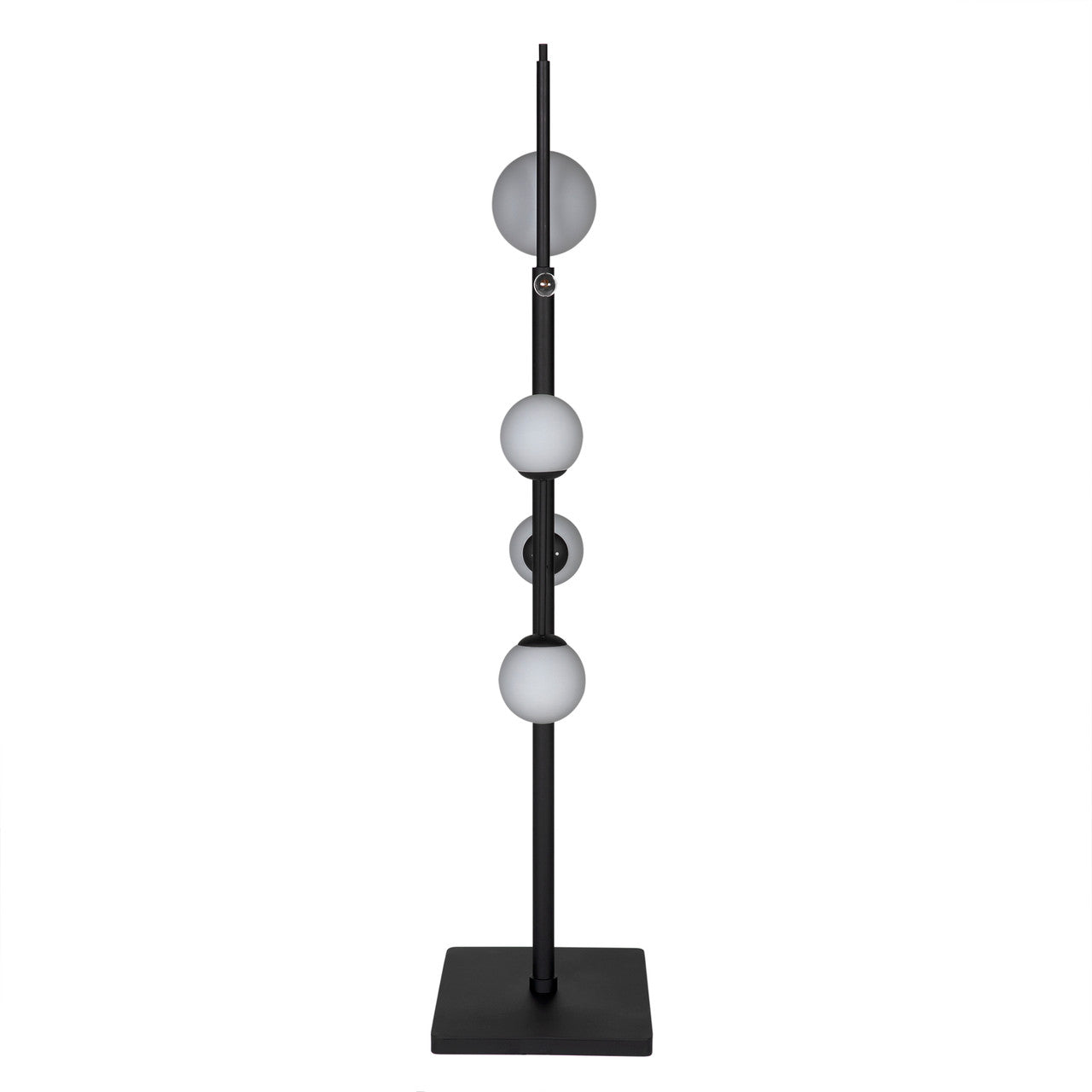 Noir Dasha Floor Lamp in Matte Black LAMP796MTB