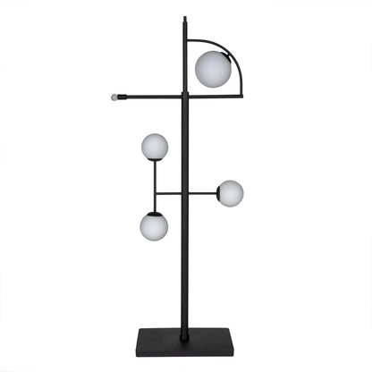 Noir Dasha Floor Lamp in Matte Black LAMP796MTB