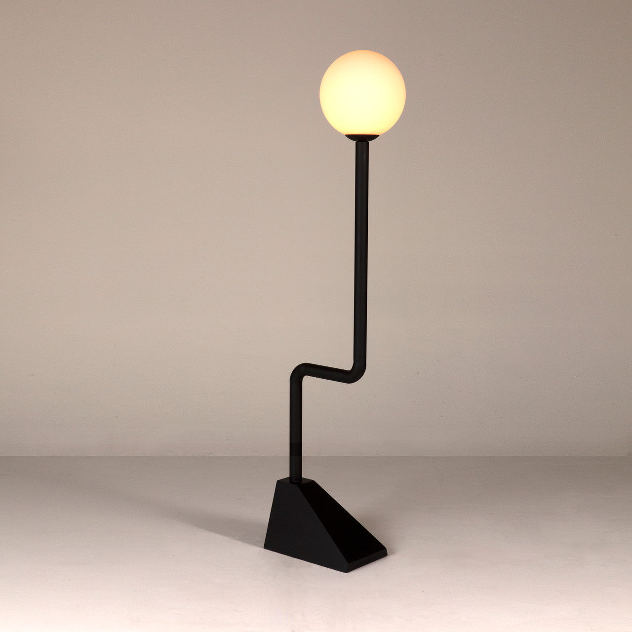 Noir Dallas Floor Lamp in Matte Black LAMP797MTB