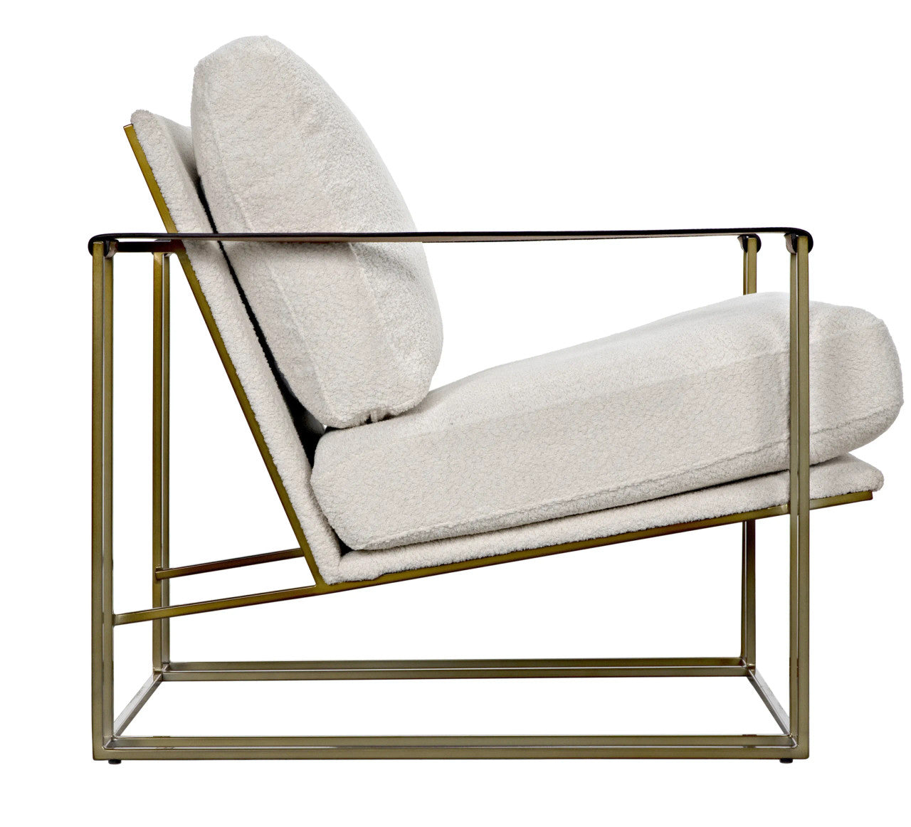 Noir Oryan Chair in Brass LEA-C0341-02-1D