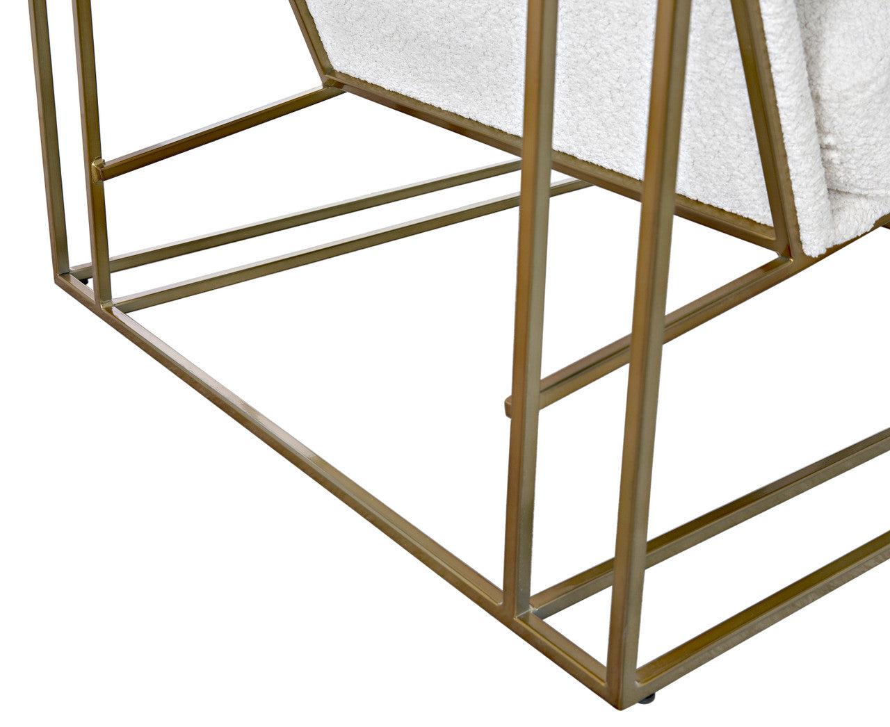 Noir Oryan Chair in Brass LEA-C0341-02-1D