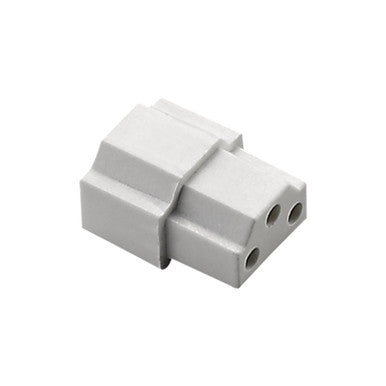 Acclaim Lighting White Butt Connector in White LEDBCWH