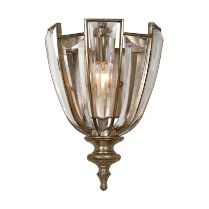 Uttermost Vicentina 1 Light Crystal Wall Sconce 22494