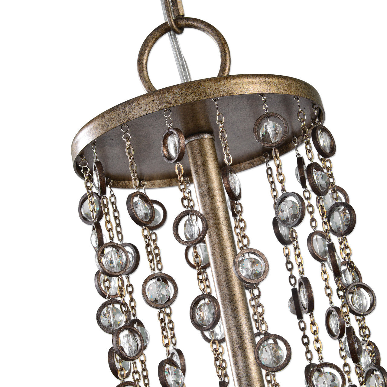 Uttermost Valka 6 Light Crystal Chandelier 21288