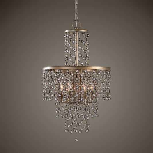 Uttermost Valka 6 Light Crystal Chandelier 21288